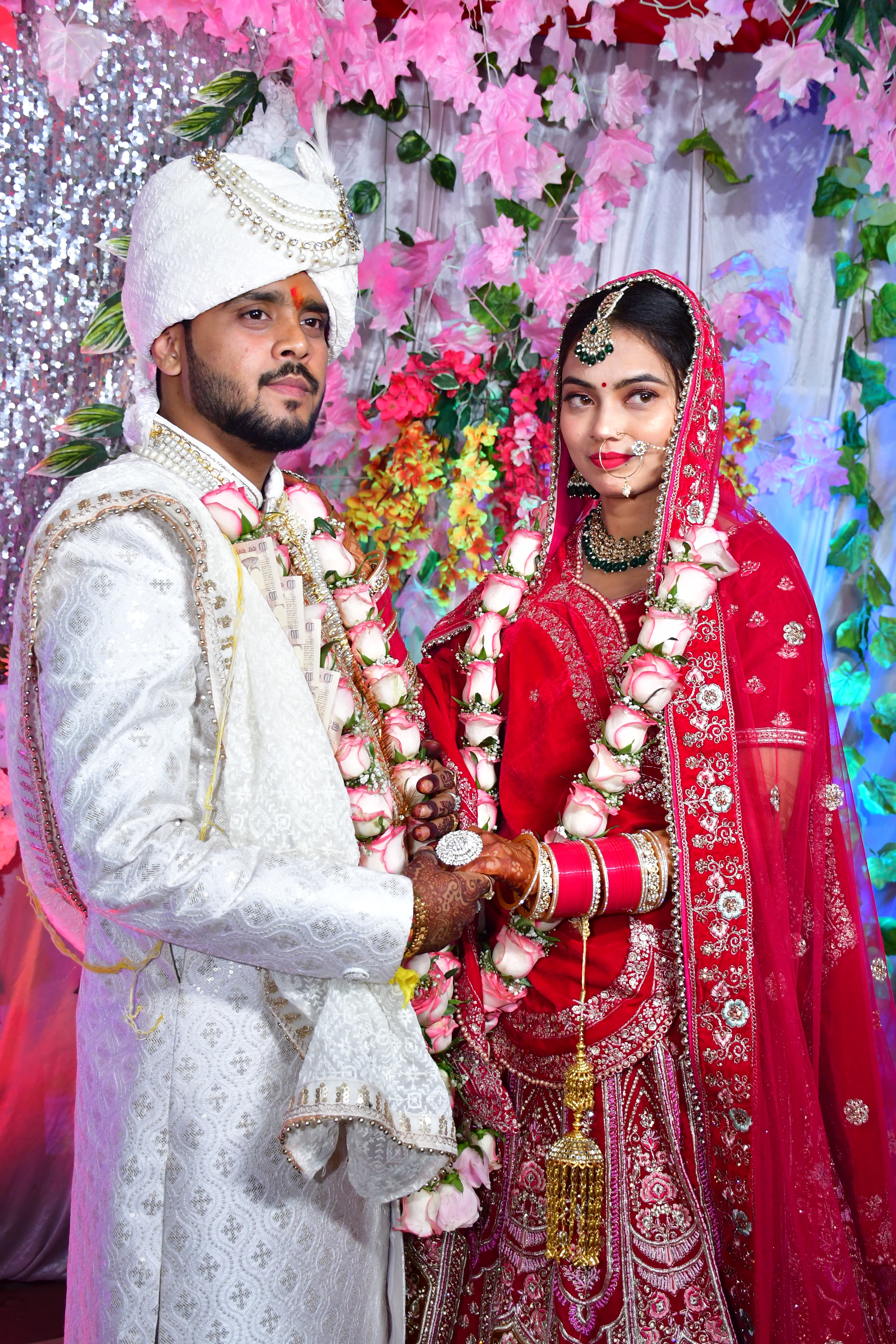 Family portrait with the couple