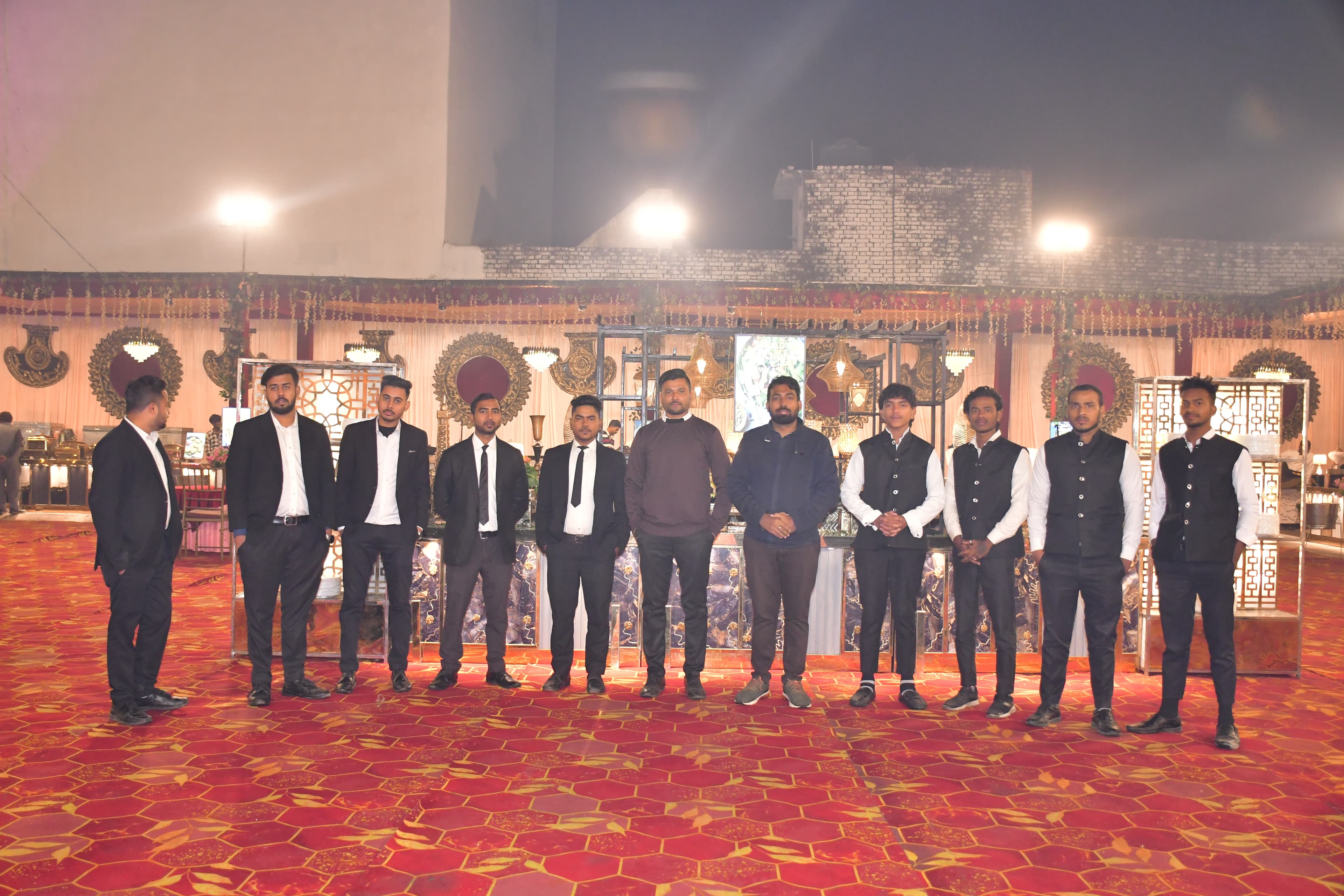 Bride's joyful dance