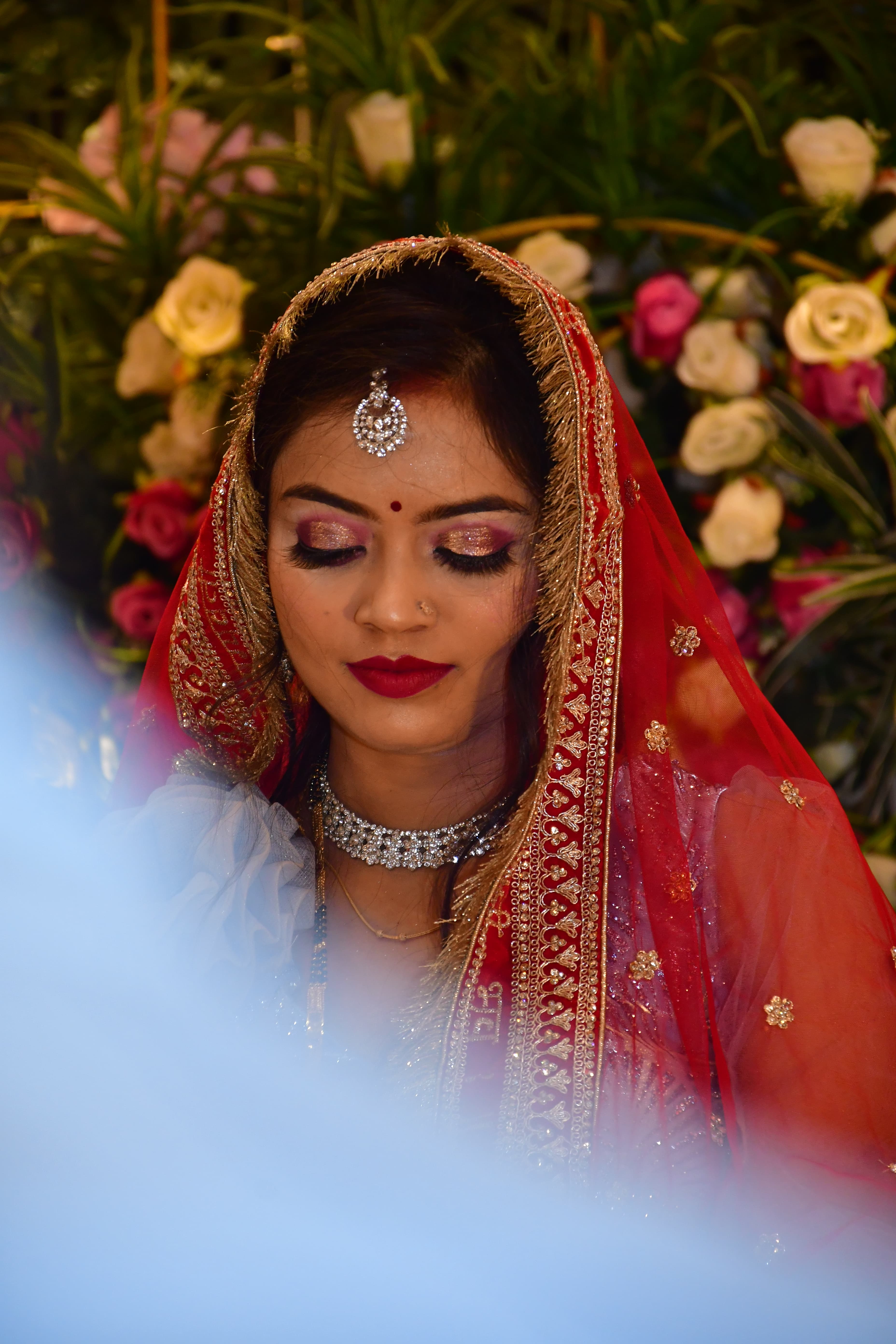 Close up of the wedding rings